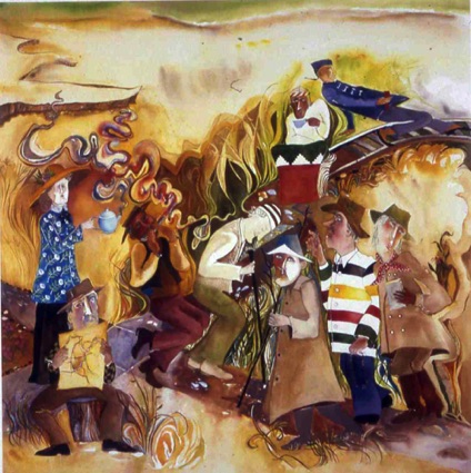 Crossroads
32"x32" $375
20"x20" $90 Crossroads
32"x32" $375
20"x20" $90